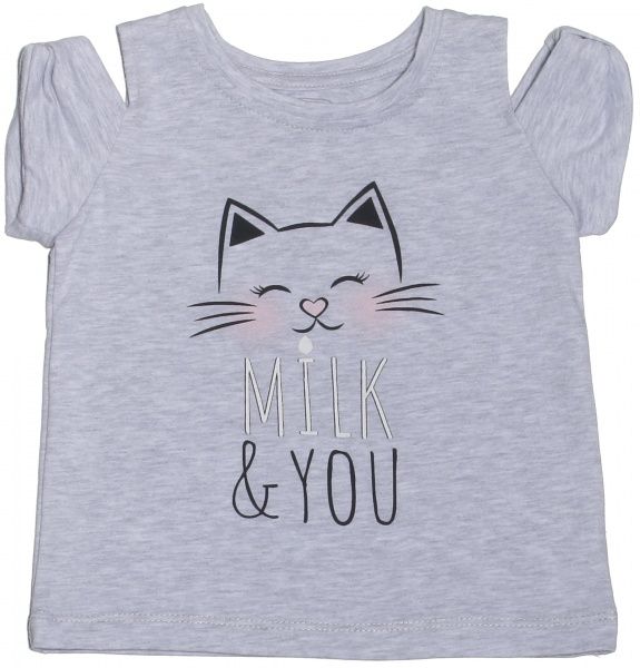 Комплект для дівчаток Фламінго р.92 сірий із чорним 895-428-4 