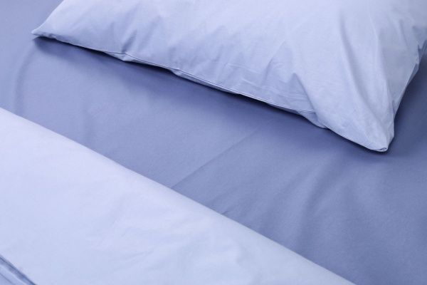 Комплект постільної білизни Моно 1,5 синій із блакитним La Nuit 