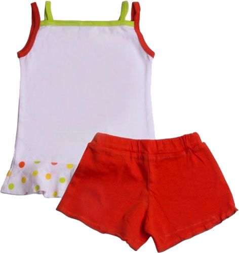 Комплект для девочек Роза р.92 красно-белый 140504 