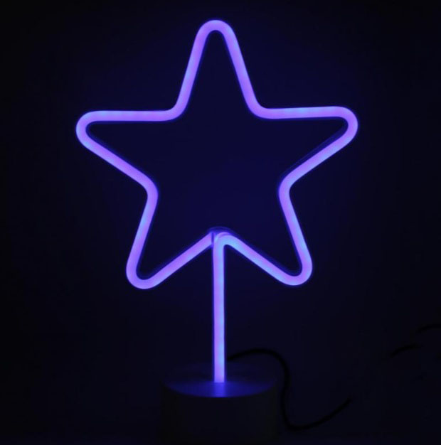 Настольная лампа декоративная Zuma Line STAR 2 Вт белый