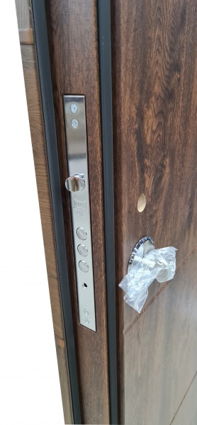 Двері вхідні Булат Термо House-703 вулична дуб бронзовий 2050x850 мм праві