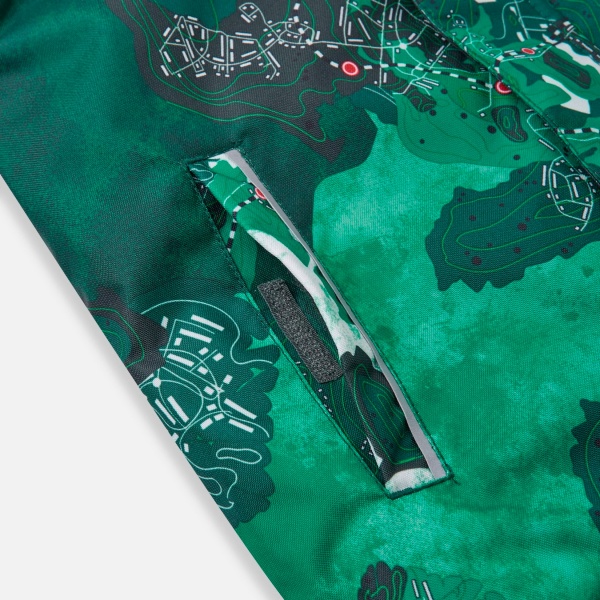 Костюм зимовий для хлопчиків Lassie Raiku зріст 116 темно-зелений 7100022A 