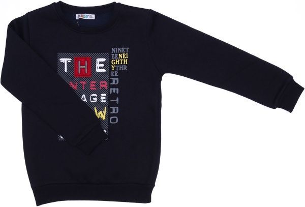 Свитшот ALG р.116 темно-синий 221453 