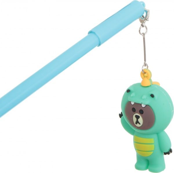 Ручка гелевая зеленая Медвежий карнавал 