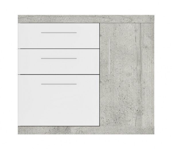 Комод Accord Tokio вудкон/белый 