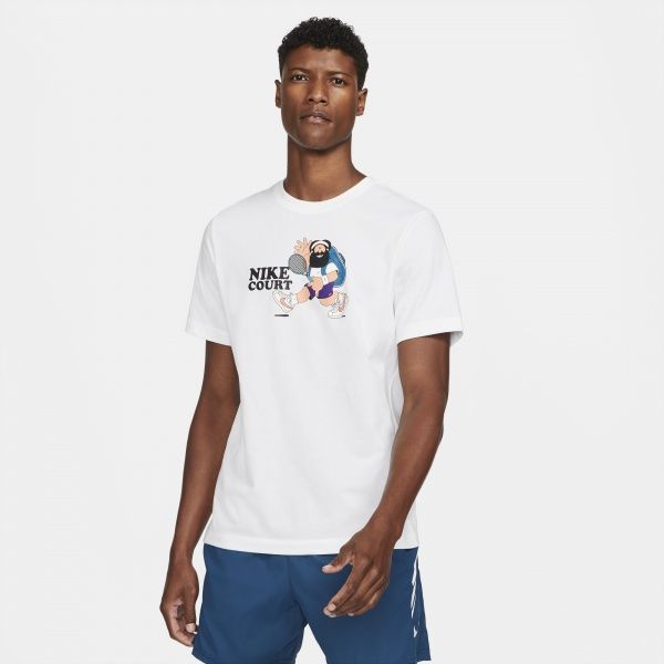 Футболка Nike M NKCT TEE SLAM DC5376-100 р.M білий