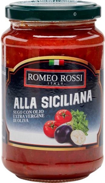 Томатний соус Romeo Rossi Сицилійський 350 г (8033102662083)