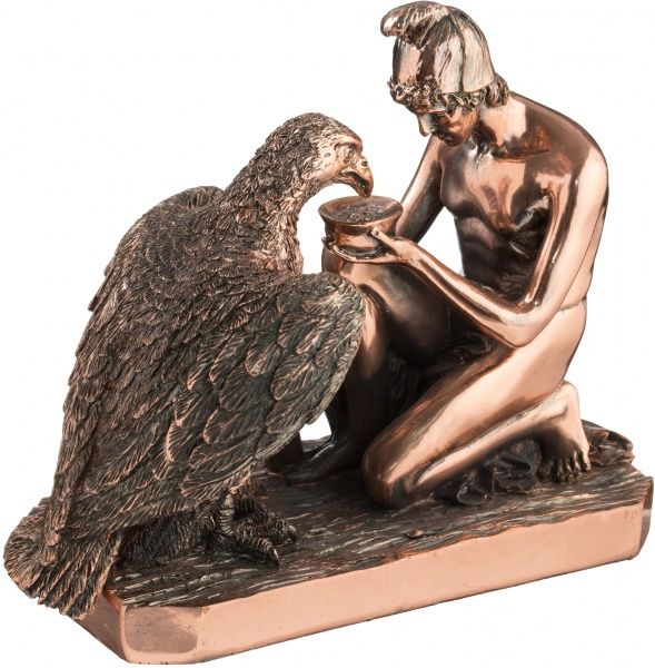 Статуетка Чоловік та Орел Т1441