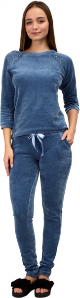 Костюм домашній жіночий Roksana 1004/50115 р. XL синій 