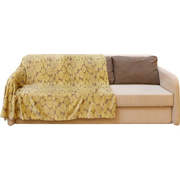 Плед La Nuit Flannel Golden Leaf 200x220 см