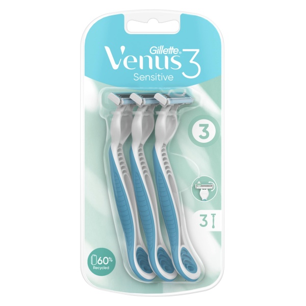 Станки одноразовые Gillette Venus 3 Sensitive 3 шт.