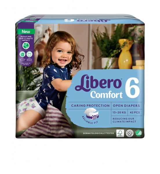 Підгузки Libero Comfort 6 13-20 кг 42 шт.
