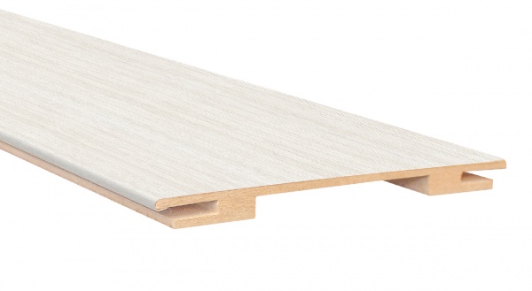 Доборная планка ОМиС универсальная со шпугой 140х10х 2050 мм дуб бианко