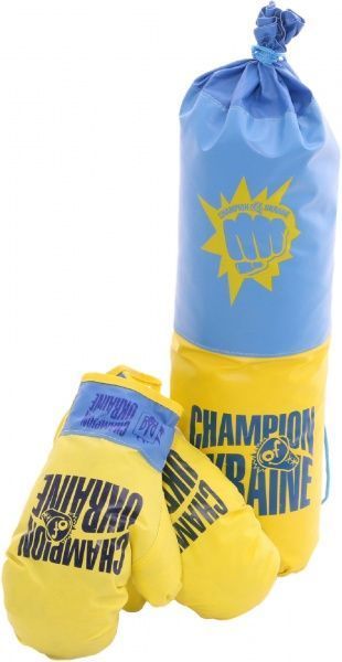 Дитячий боксерський набір Danko Toys 50x18 см DT B7 жовто-блакитний