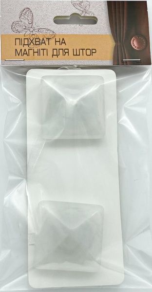 Магнит Танго 40x40 мм белый ТА008-9 MISLT