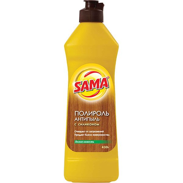 Поліроль SAMA антипил Лісова свіжість 430г