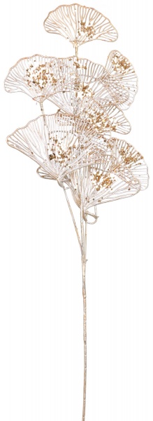 Растение декоративное ветка коричневая 73 см