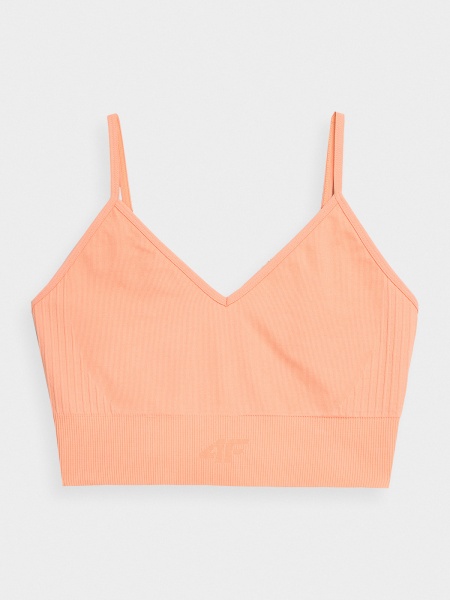 Бра 4F TSHIRT FNK 4FSS23TFTSF480-64S р.M-L помаранчевий