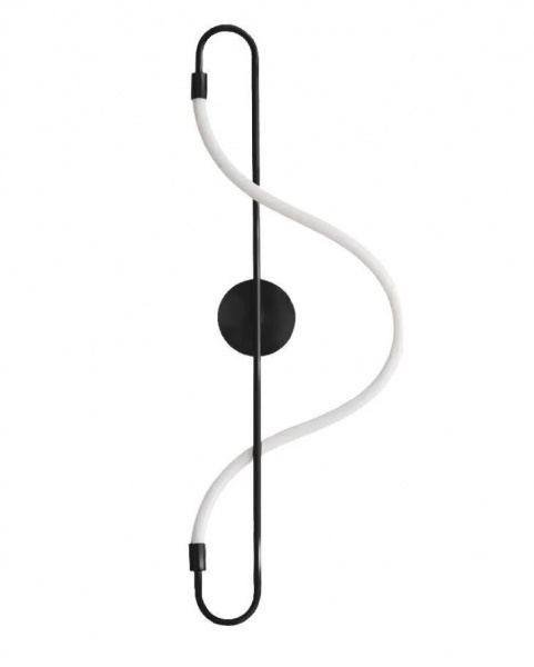 Бра Berger 1x24 Вт чорний 7007-WL-24 Black 