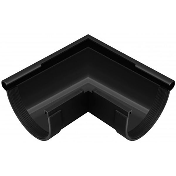 Угол RAINWAY Rainway внешний 90° графитовый 130 мм графит 