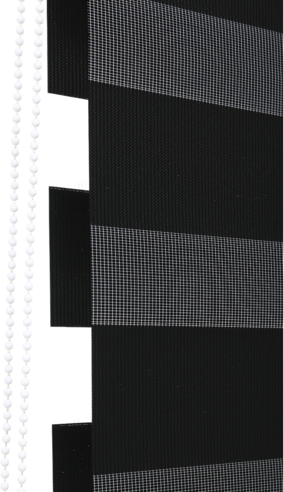 Ролета день-ночь Bella Vita с жилкой MA-12 черный 39x160 см