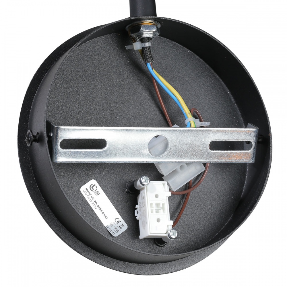 Светильник настенный LED CONCEPT NURE LC-WL 8555 1xGX53 черный