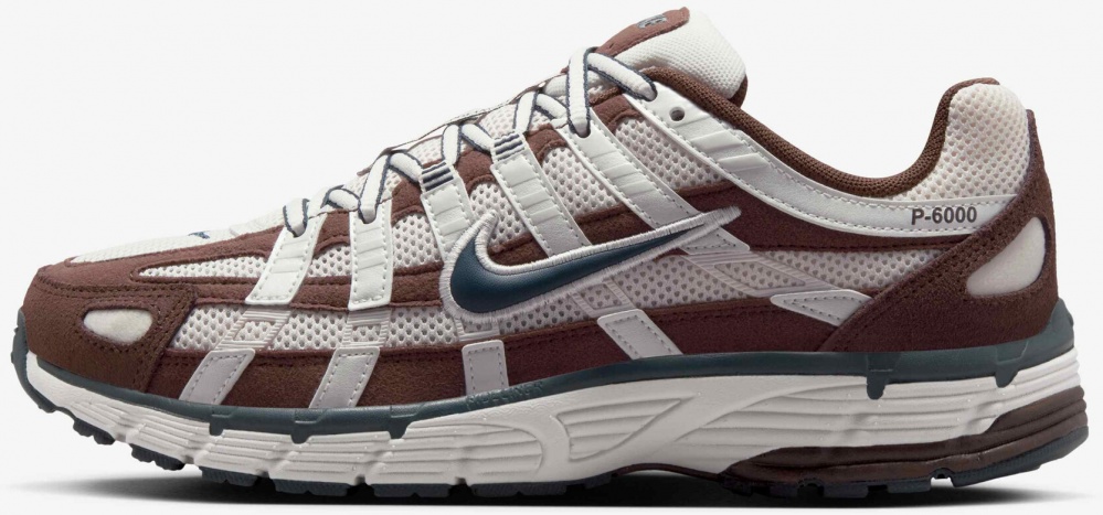 Кросівки жіночі демісезонні Nike W P-6000 ND HV8972-001 р.38 біло-коричневі