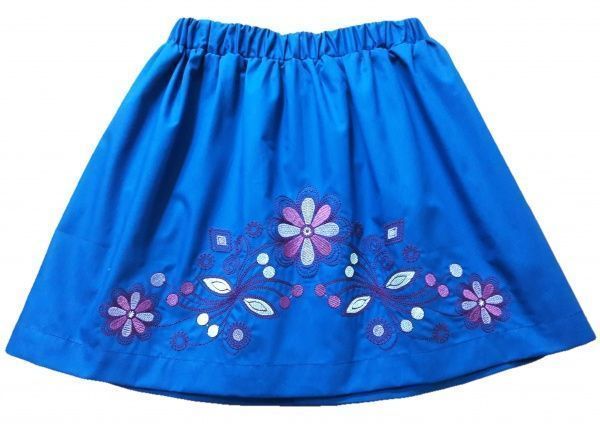 Юбка для девочек Эдельвика 67-20/00 р.122 синий 