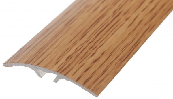 Поріжок алюмінієвий гладкий King Floor П10 40х1800 мм дуб темний (П10 180 33)