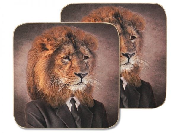 Набор подставок под горячее Лев 2 шт./уп. 924-628 Lefard