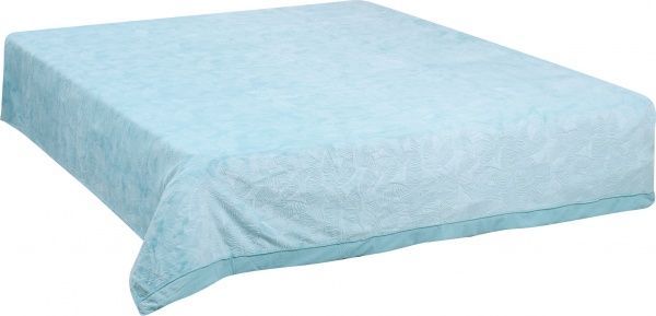 Покривало Embossed Haze 160x220 см La Nuit бірюзовий 