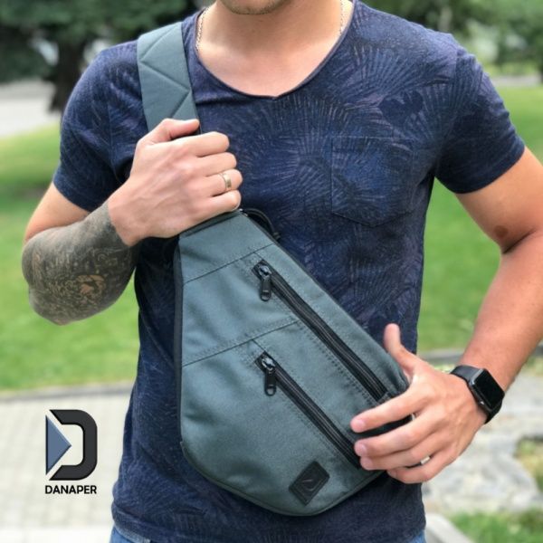 Сумка через плечо Danaper FLAT, GRAPHITE 