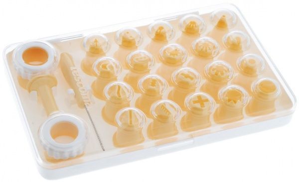 Набор кондитерских насадок для шприца  Delicia 21 шт. 630496 Tescoma