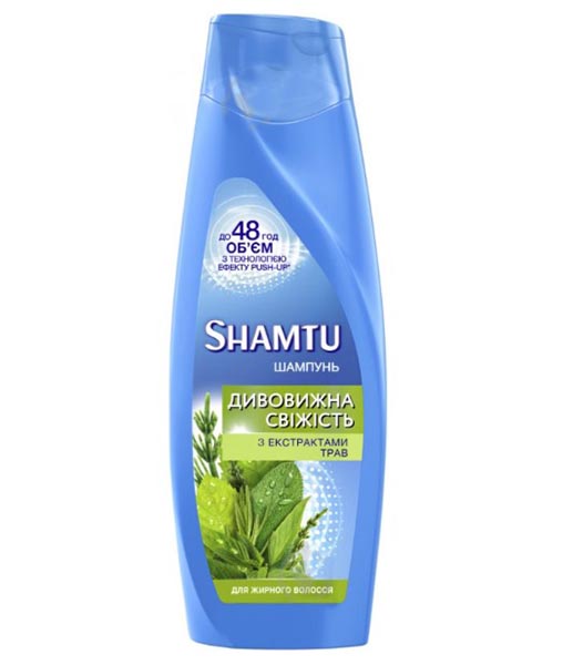 Шампунь Shamtu Глубокое очищение и свежесть с экстрактами трав для жирных волос 200 мл