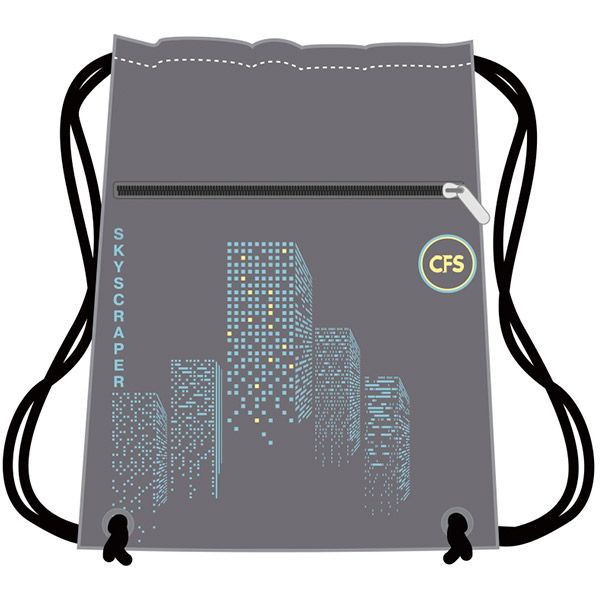 Сумка для взуття на 2 відділення Skyscriper CF85726 Cool For School