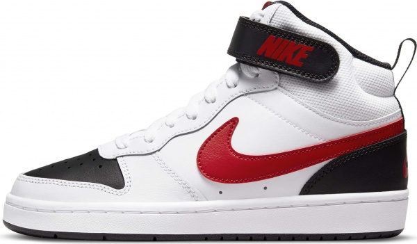 Кроссовки Nike COURT BOROUGH MID 2 (GS) CD7782-110 р.38 белый