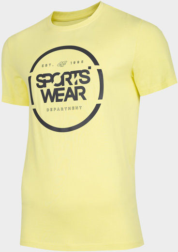 Футболка 4F H4L22-TSM035-73S р.XL желтый