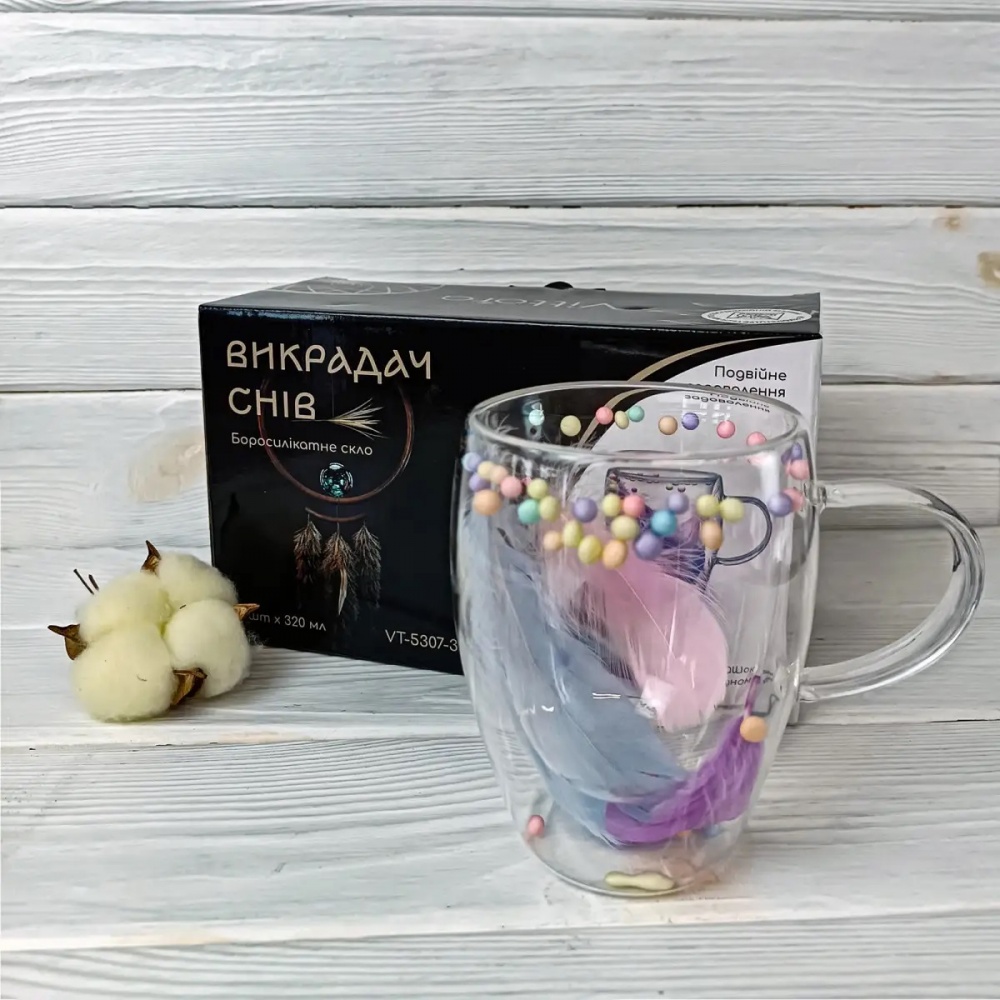 Набір чашок Vittora Викрадач снів 320 мл 2 шт.