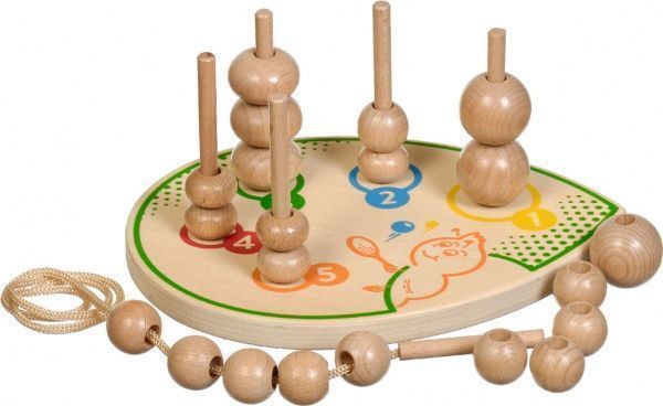 Сортер Іграшки з дерева Гусеница Д411