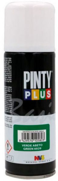 Краска аэрозольная на алкидной основе (Ral 6029) 200 мл Basic PINTYPLUS