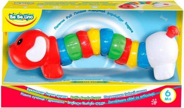 Погремушка Bebelino Гибкий щенок