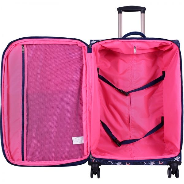 Чемодан Bagland 90 л разноцветный Фламинго 37966274 суб. 762 