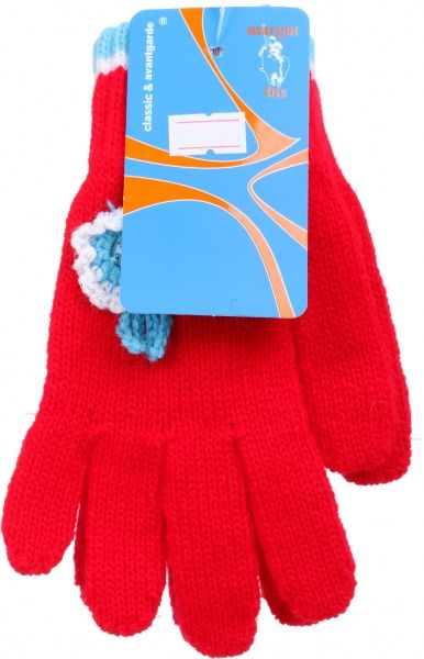Варежки ДАЙС Flower р.5 красный 13830200 