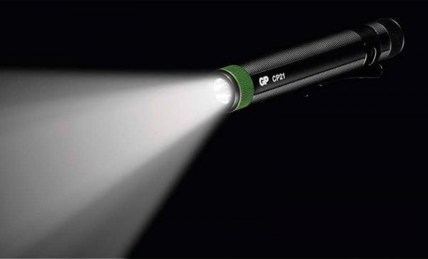 Фонарик GP LED CP21BE-2FB1 черный 