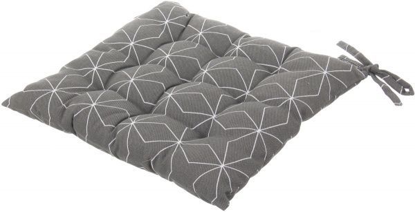 Подушка Геометрія 40х40 см сірий Luna