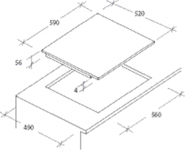 Варильна поверхня Candy CI642C/4U