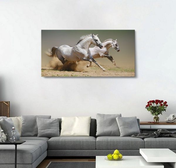 Репродукция Жизнь животных 96x48 см 