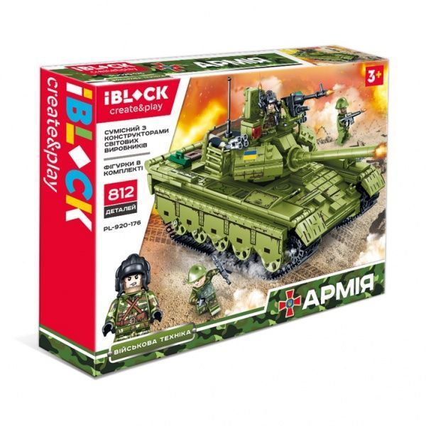Конструктор Iblock Військова техніка PL-920-176