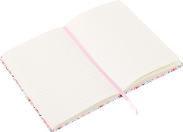 Блокнот Первые цветы 21x14,5 см белый