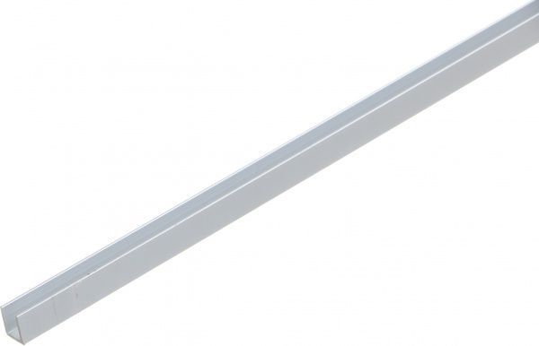 Профиль АЛЮПРО анодированный 13х15х1,5 мм 2 м серебро